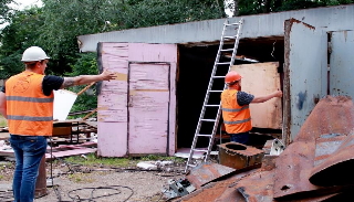 Демонтаж гаражей в Краснотурьинске, цена от 1729 руб. – услуги под ключ от 2Землекопа-Кту
