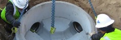 Канализационный колодец в Краснотурьинске